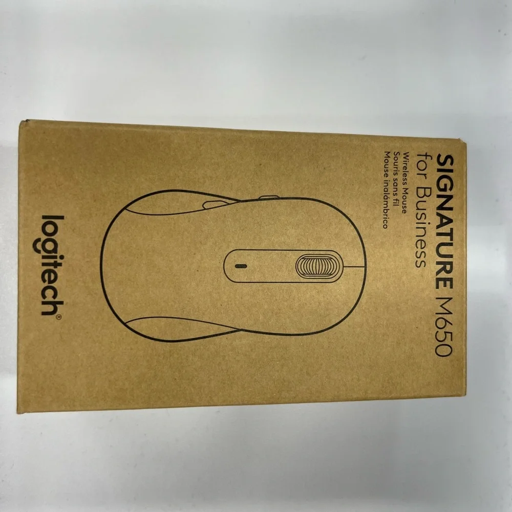 Logitech SIgnature M650 L Wireless Mouse - Graphite - 910-006272
